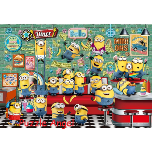 Minions 迷你兵團餐廳300 塊, size：26×38cm
