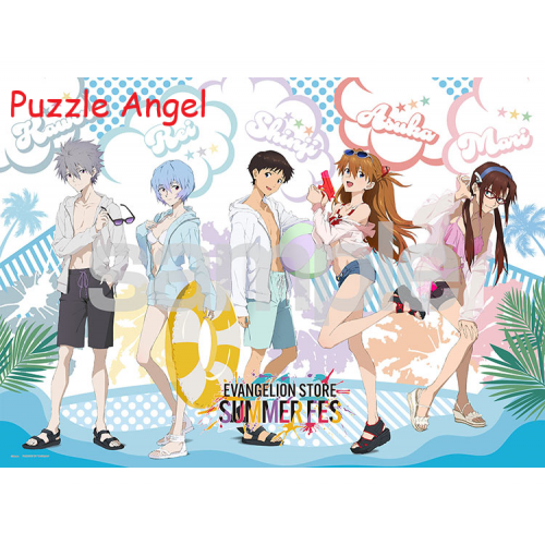 Evangelion Store SUMMER FES 500 塊拼圖, size:38x53cm