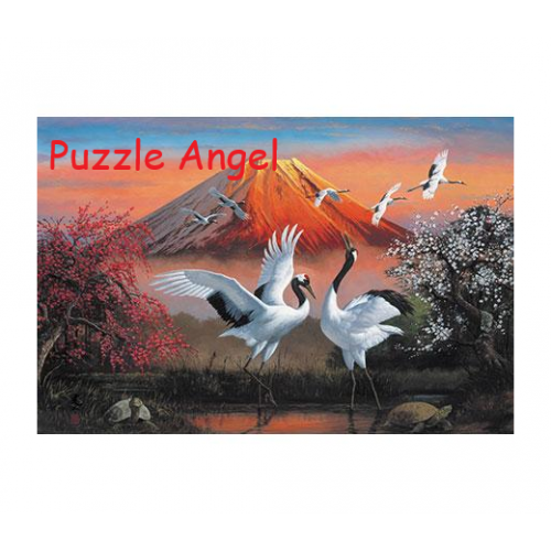 靈峰舞鶴1000塊,  size:50x75cm