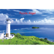 世界遺產(日本沖繩石垣島白堊燈塔)1000塊,  size:50x75cm