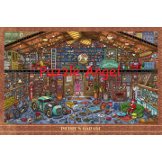 比爾車庫(迷路偵探)1000塊,  size:50x75cm