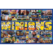 小黃人 GO GO 電影1000 塊拼圖, size:50x75cm