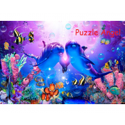 Lassen Precious Love  1000塊砌圖, 彩色箔印刷, size:50x75cm