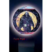 3D LED  Star Wars  燈砌圖60塊, 完成直徑：7.6cm