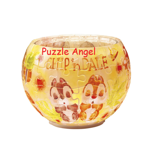 Chip & Dale （立體碗形砌圖燈） 80 塊, 成品尺寸:直徑 10 cm×高 7 cm