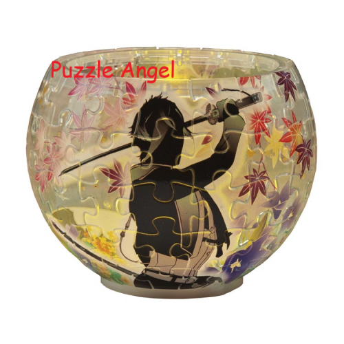 剪影 - 膝丸（Touken Ranbu）( 刀劍亂舞)80 塊, 成品尺寸:直徑 10 cm×高 7 cm