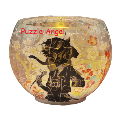 剪影 - 五虎退（Touken Ranbu）( 刀劍亂舞)80 塊, 成品尺寸:直徑 10 cm×高 7 cm