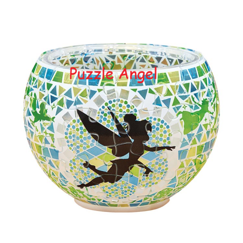 迪士尼 彼得潘（立體碗形砌圖燈） 80 塊, 成品尺寸:直徑 10 cm×高 7 cm