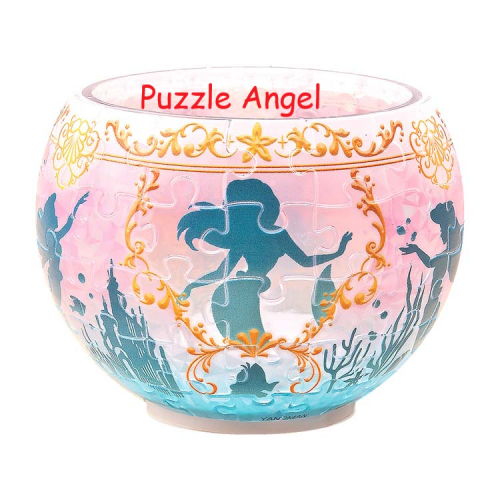 極光玻璃 -愛麗兒（立體碗形砌圖燈） 80 塊, 成品尺寸:直徑 10 cm×高 7 cm