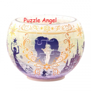 極光玻璃 -安娜與艾莎(立體碗形砌圖燈) 80 塊, 成品尺寸:直徑 10 cm×高 7 cm 極光玻璃 -安娜與艾莎(立體碗形砌圖燈) 80 塊, 成品尺寸:直徑 10 cm×高 7 cm