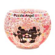 玻璃馬賽克 -米奇與米妮(立體碗形砌圖燈) 80 塊, 成品尺寸:直徑 10 cm×高 7 cm 玻璃馬賽克 -米奇與米妮(立體碗形砌圖燈) 80 塊, 成品尺寸:直徑 10 cm×高 7 cm