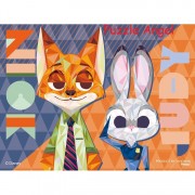 Shine Buddy/動物方城市 Zootopia(優獸大都會)150 塊, 透明膠質砌圖, 盒內已含日本膠托座, size:7.6x10.2cm Shine Buddy/動物方城市 Zootopia(優獸大都會)150 塊, 透明膠質砌圖, 盒內已含日本膠托座, size:7.6x10.2cm