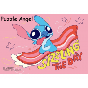 吊飾砌圖-Food Rush / Stitch(培根)(Lilo & Stitch) 70塊迷你版砌圖, size:5.9x8.6cm 吊飾砌圖-Food Rush / Stitch(培根)(Lilo & Stitch) 70塊迷你版砌圖, size:5.9x8.6cm
